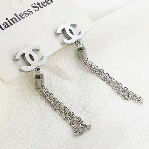 Stainless Steel Brand Earrings-RR230511-Rre0869-15