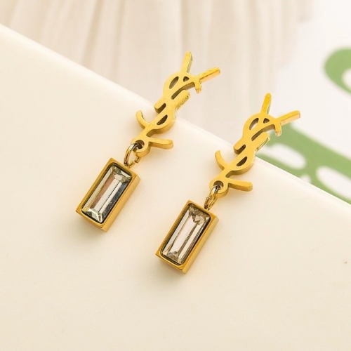 Stainless Steel Brand Earrings-YWA230511-P8JJR (1)