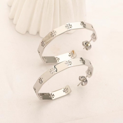 Stainless Steel Brand Earrings-YWA230511-P10NWAZ (3)