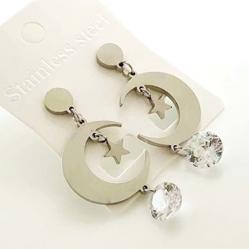 Stainless Steel Brand Earrings-RR230511-Rre0927-10