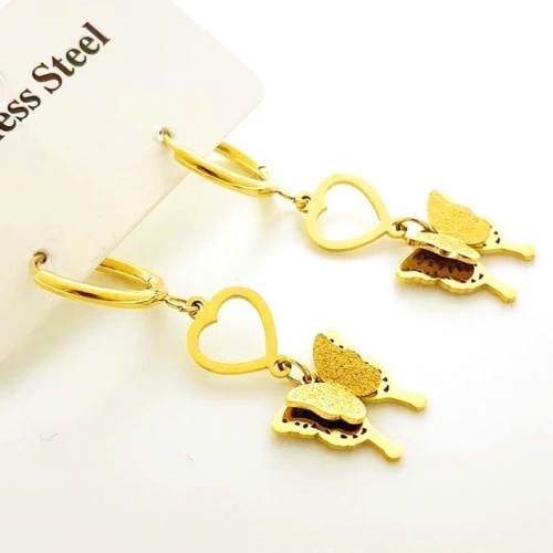 Stainless Steel Brand Earrings-RR230511-Rre0941-13