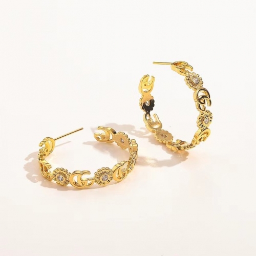 Copper Alloy Brand Earrings-YWA230511-P13.2NM