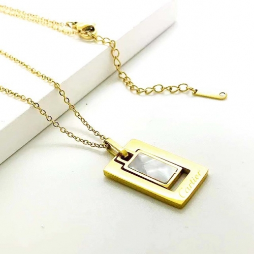 Stainless Steel Brand Necklace-RR230511-Rrx0774-14