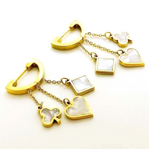 Stainless Steel Brand Earrings-RR230511-Rre0948-17