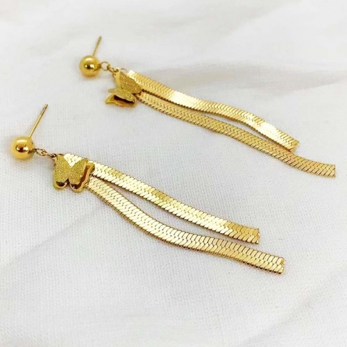 Stainless Steel Brand Earrings-RR230511-Rre0926-13