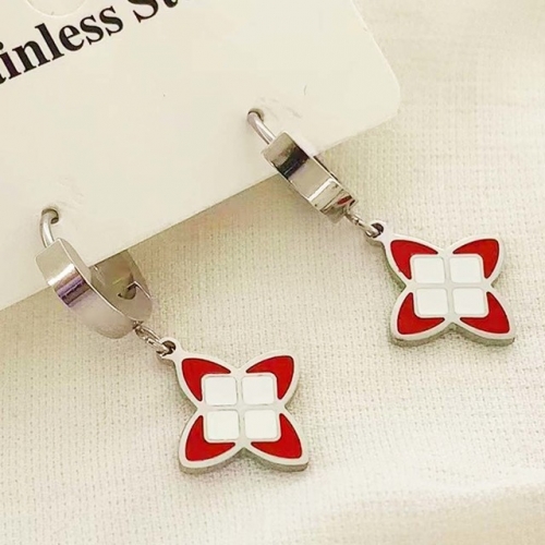 Stainless Steel Brand Earrings-RR230511-Rre0889-12