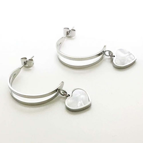 Stainless Steel Brand Earrings-RR230511-Rre0942-11