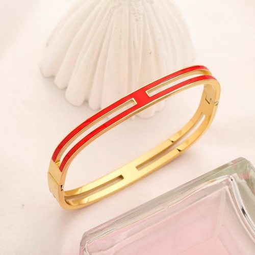 Stainless Steel Brand Bangle-YWA230511-P19NJA (3)