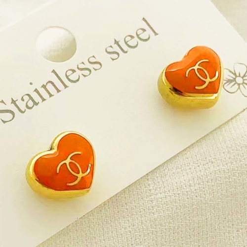 Stainless Steel Brand Earrings-RR230511-Rre0910-12