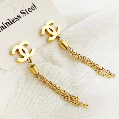 Stainless Steel Brand Earrings-RR230511-Rre0870-16