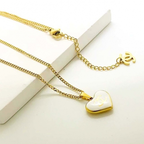 Stainless Steel Brand Necklace-RR230511-Rrx0777-13