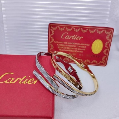 Stainless Steel Brand Bangle-XG230526-P20WKJ(01)-38