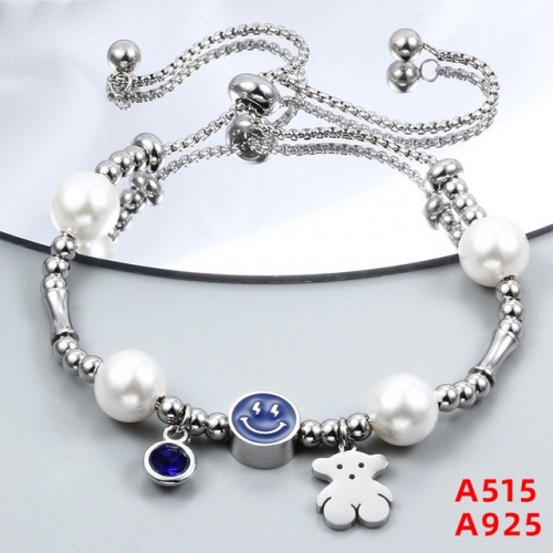 Stainless Steel Tou*s Bracelet-CH230526-P15GOL