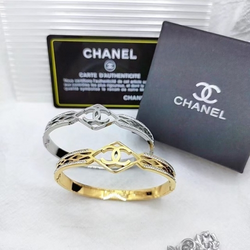 Stainless Steel Brand Bangle-XG230526-P20WKJ(01)-72