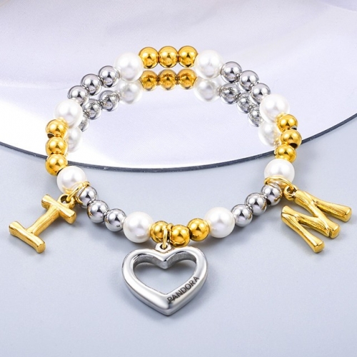 Stainless Steel Pandor*a Bracelet-CH230526-P17FIL