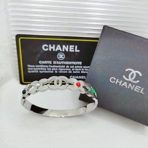 Stainless Steel Brand Bangle-XG230526-P20WKJ(06)