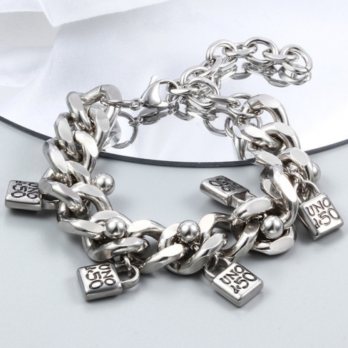 Stainless Steel uno de * 5o Bracelet-CH230526-P19CILK