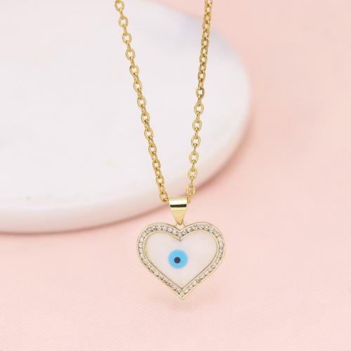 Stainless Steel Necklace-HY230526-P12MLK (1)