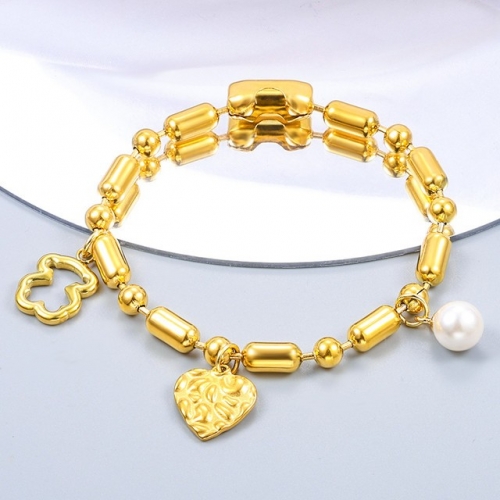 Stainless Steel Tou*s Bracelet-CH230526-P13GIY