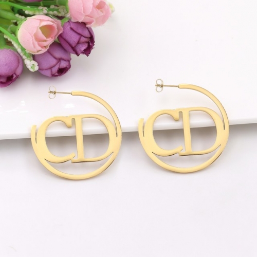 Stainless Steel Brand Earrings-HY230526-P14VXS (3)