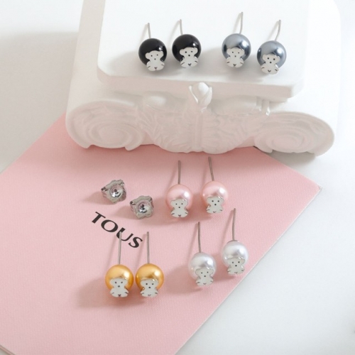 Stainless Steel TOU*S Earrings-SN230612-TPCE0042-S-CR-10