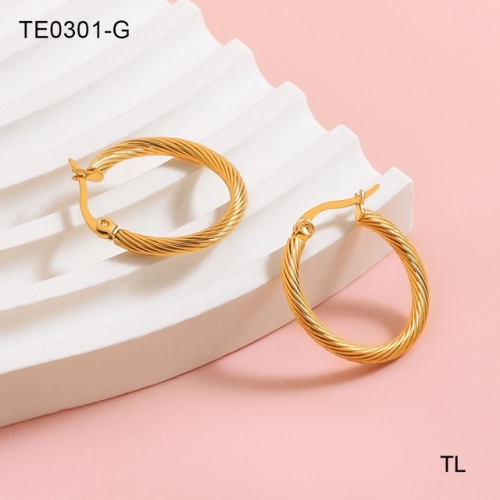 Stainless Steel Earrings-SN230612-TE0301-G-11.4