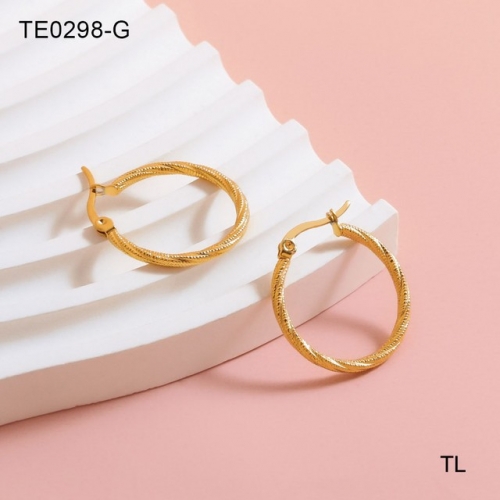 Stainless Steel Earrings-SN230612-TE0298-G-9.8