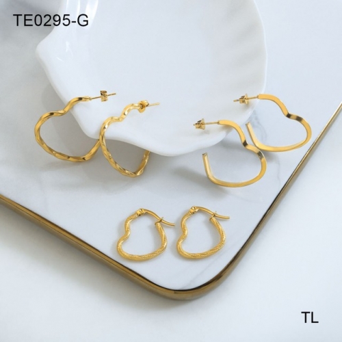 Stainless Steel Earrings-SN230612-TE0295-G-9.8