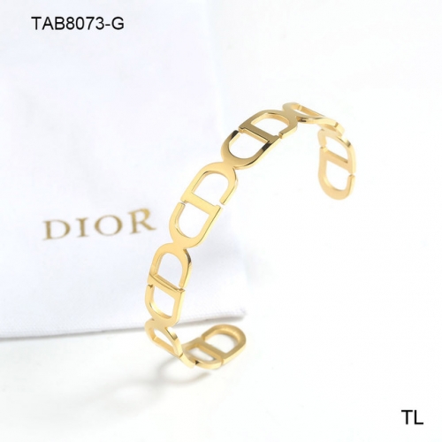 Stainless Steel Brand Bangle-SN230612-TAB8073-G-14.9