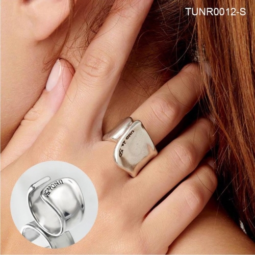 Stainless Steel uno de * 50 Ring-SN230612-TUNR0012-S10-12