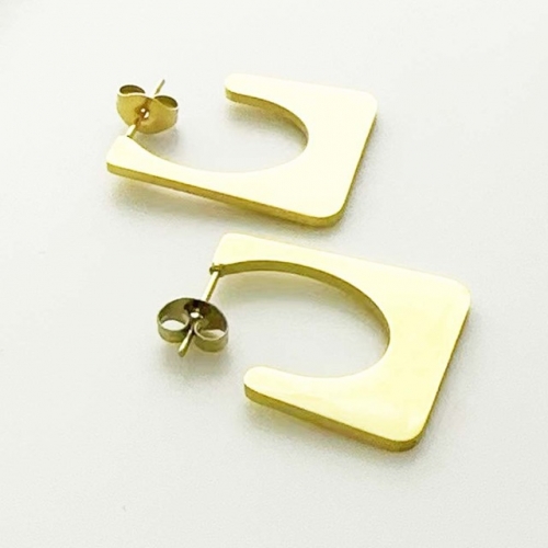 Stainless Steel Brand Earrings-RR230626-Rre1010-10