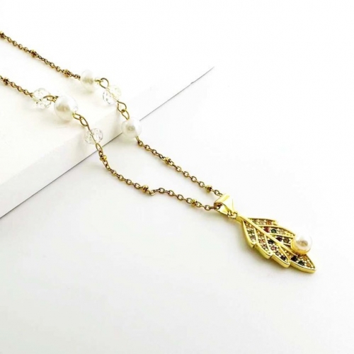 Stainless Steel Brand Necklace-RR230626-Rrx0820-16