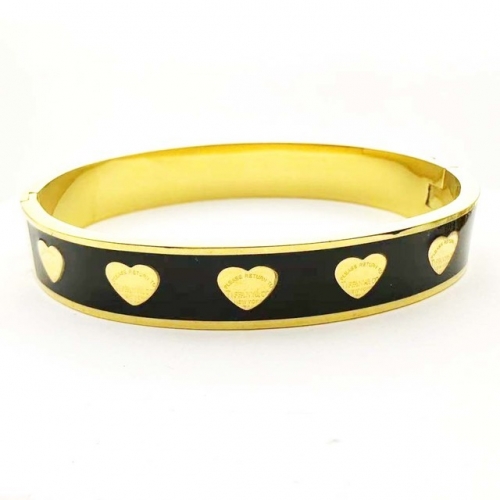 Stainless Steel Brand Bangle-RR230626-Rrs04461-24