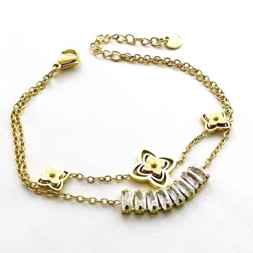 Stainless Steel Brand Bracelet-RR230626-Rrs0660-15