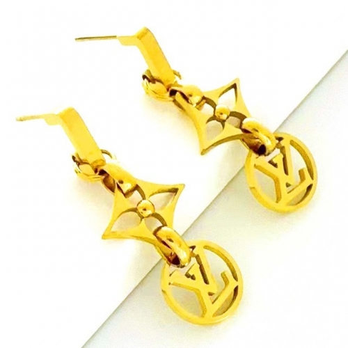 Stainless Steel Brand Earrings-RR230626-Rre1017-15