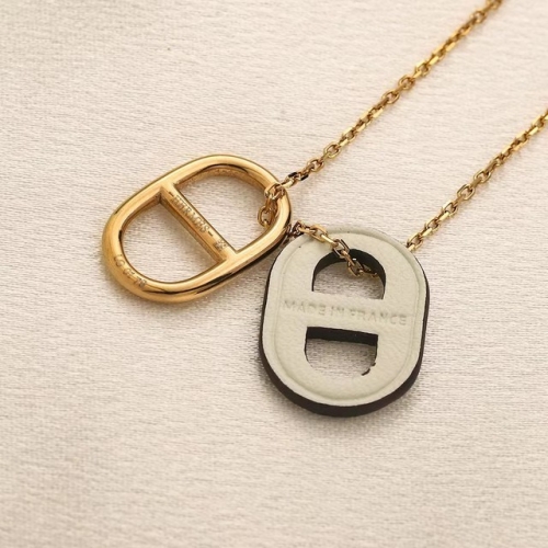 Stainless Steel Brand Necklace-YWA230628-P8.5BAZ (7)