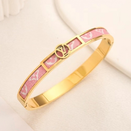 Stainless Steel Brand Bangle-YWA230628-P17CDIY (3)