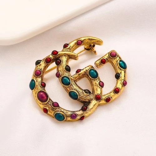 Copper Alloy Brand Brooch-YWA230628-P9CDD