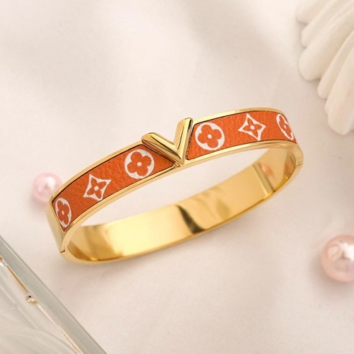 Stainless Steel Brand Bangle-YWA230628-P16JSZ (3)