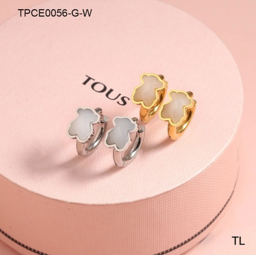 Stainless Steel TOU*S Earrings-SN230717-TPCE0056-G-W-14.1