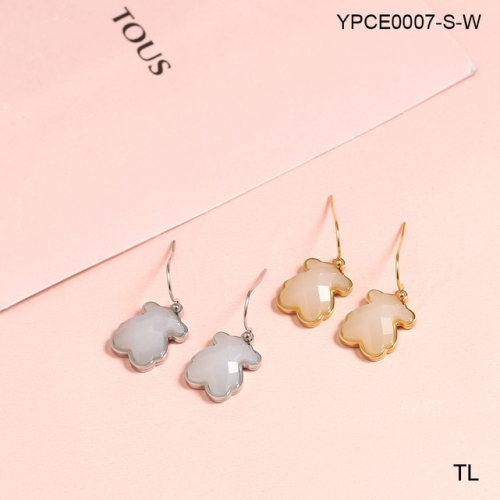 Stainless Steel TOU*S Earrings-SN230717-YPCE0007-S-W-10.4