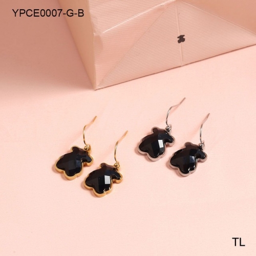 Stainless Steel TOU*S Earrings-SN230717-YPCE0007-G-B-11.6