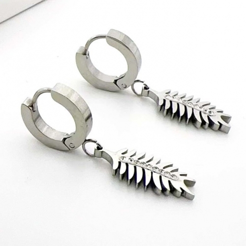 Stainless Steel Brand Earrings-RR230717-Rre1037-11