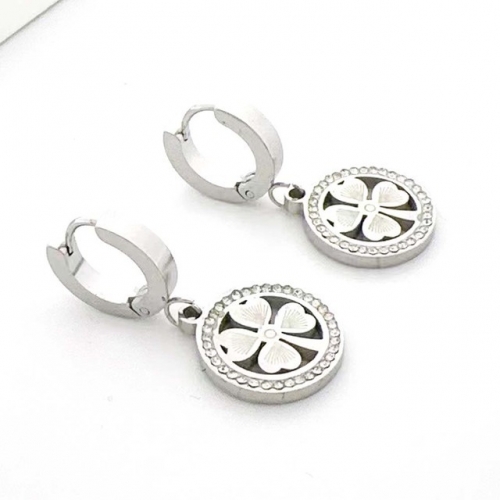 Stainless Steel Brand Earrings-RR230717-Rre1040-12