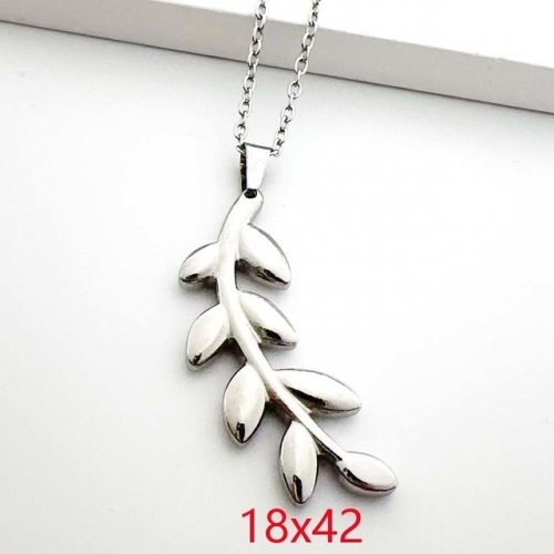 Stainless Steel Brand Necklace-RR230717-Rrd075-7