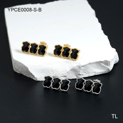 Stainless Steel TOU*S Earrings-SN230717-YPCE0008-S-B-10.8