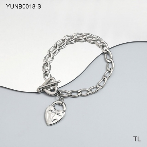 Stainless Steel Uno de * 50 Bracelet-SN230717-YUNB0018-S-14.1