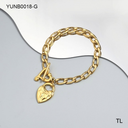 Stainless Steel Uno de * 50 Bracelet-SN230717-YUNB0018-G-16.6