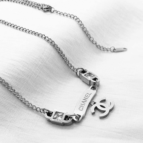 Stainless Steel Brand Necklace-RR230717-Rrx0645-19