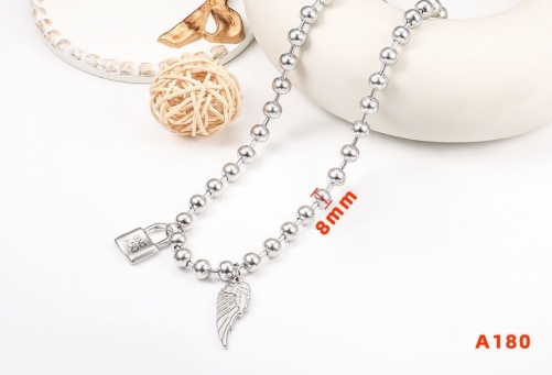Stainless Steel Uno de *50 Necklace-CH230717-P14VII (2)